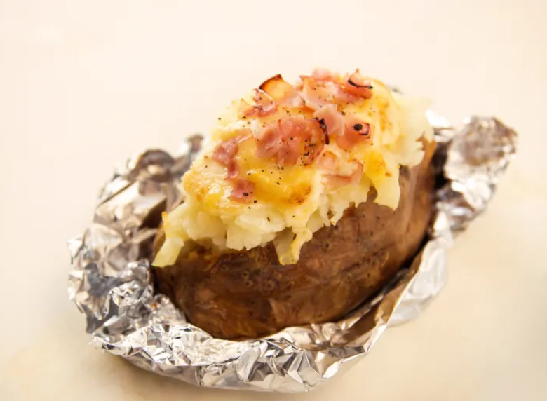 Baked Potatoes With Gruyère Cheese